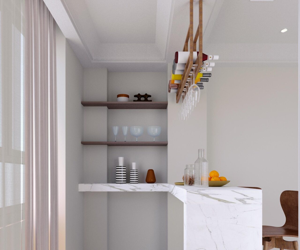 Nișe decorative în bucătărie: soluții moderne pentru depozitare și stil
