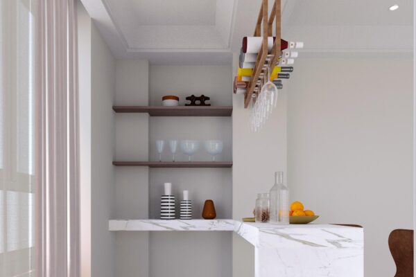 Nișe decorative în bucătărie: soluții moderne pentru depozitare și stil