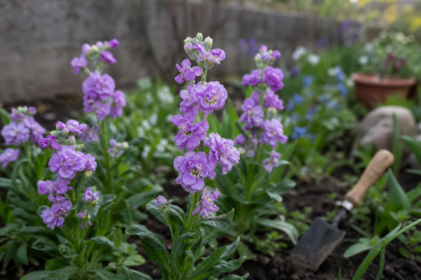 Micșunele (Matthiola incana) – plantare și îngrijire pas cu pas