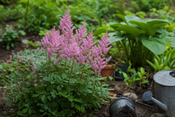 Astilbe (Astilbe arendsii) – plantare, îngrijire și greșeli de evitat