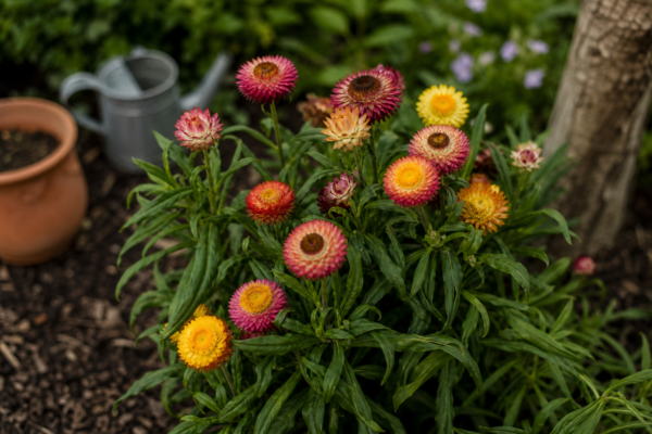 Flori de paie (Helichrysum bracteatum) – condiții de creștere, plantare și îngrijire