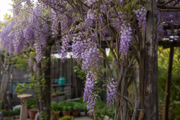 Glicină (Wisteria sinensis) – ghid complet de cultivare și îngrijire