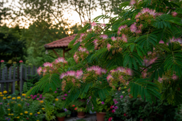 Arborele de mătase (Albizia julibrissin) – plantare, îngrijire și greșeli de evitat