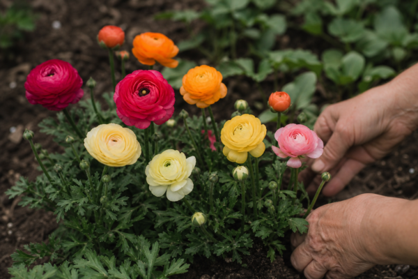 Ranunculus (Ranunculus asiaticus): când se plantează și cum se îngrijește