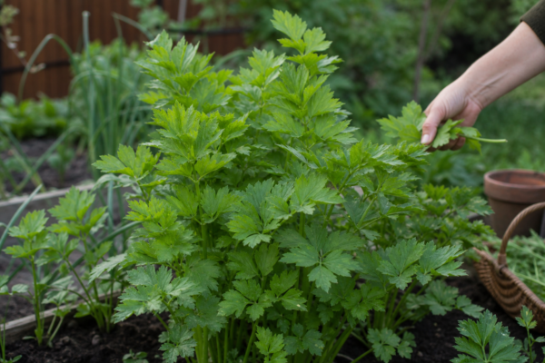 Leuștean (Levisticum officinale) – sfaturi pentru plantare, creștere și întreținere