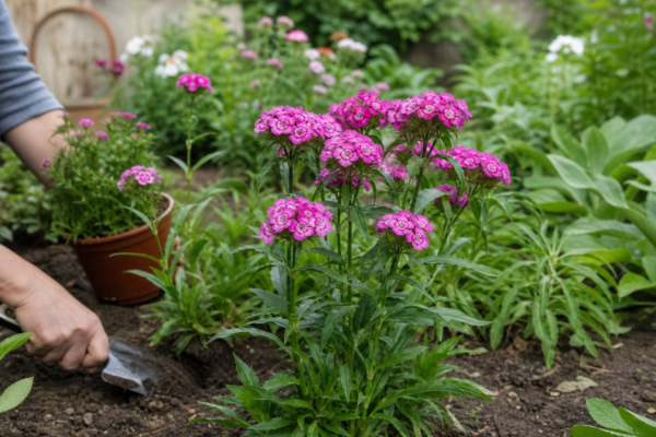 Barba împăratului (Dianthus barbatus) – sfaturi pentru plantare, creștere și întreținere
