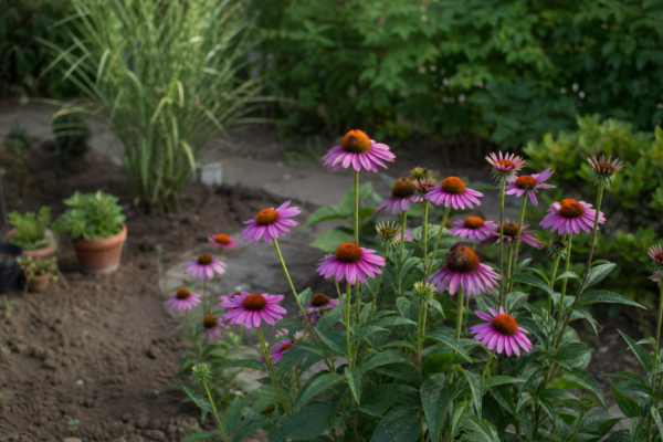 Echinacea purpurea – plantare, udare și întreținere
