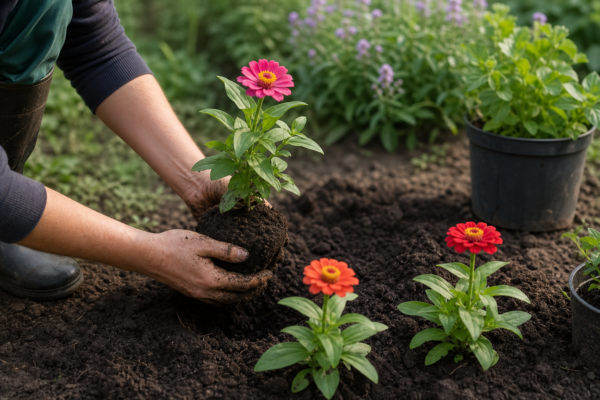 Zinnia elegans: cum se plantează și cum se îngrijește corect