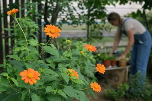Floarea soarelui mexicană (Tithonia rotundifolia) – condiții de creștere, plantare și îngrijire