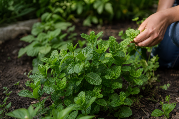 Menta (Mentha piperita) – sfaturi de plantare și îngrijire