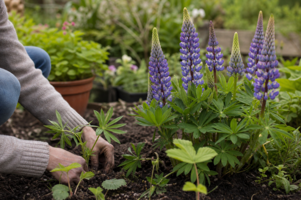 Lupin (Lupinus polyphyllus) – plantare și îngrijire pas cu pas