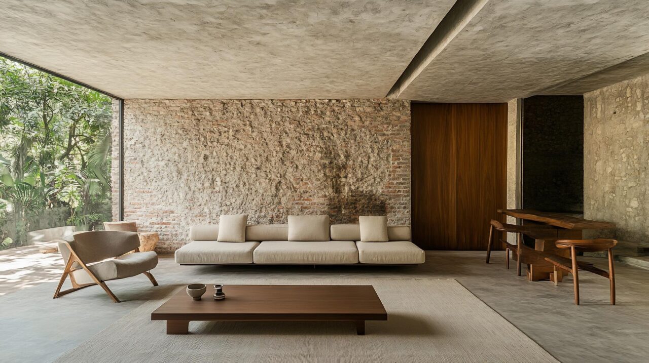 Pereți din piatră naturală: cum să-i integrezi în design modern fără să fie greu