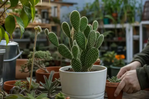 Limba-soacrei (cactus) (Opuntia microdasys) – ghid practic de plantare și îngrijire