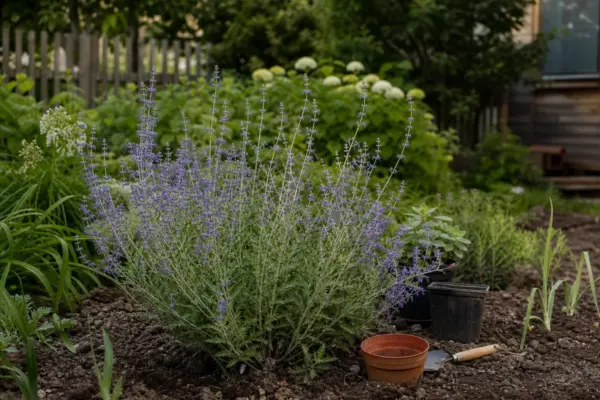Lavandă rusească (Perovskia atriplicifolia) – sfaturi pentru plantare, creștere și întreținere