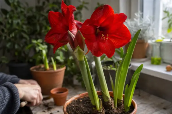 Amaryllis (Hippeastrum hybridum) – condiții de creștere, plantare și îngrijire