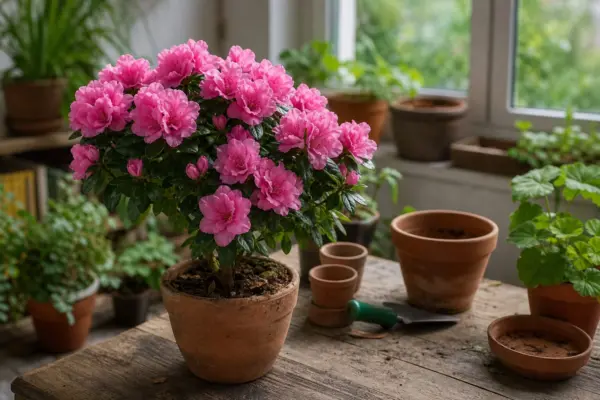 Azalee de apartament (Rhododendron simsii) – plantare, îngrijire și greșeli de evitat